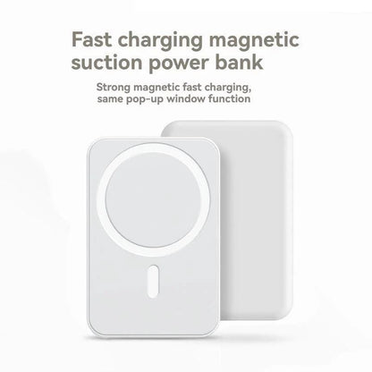 🔋🔋🔋 Magnetic Wireless Power Bank for iPhone – 5000mAh