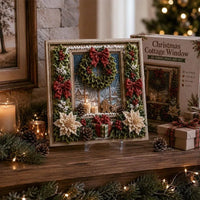 🪟Christmas Cottage Window