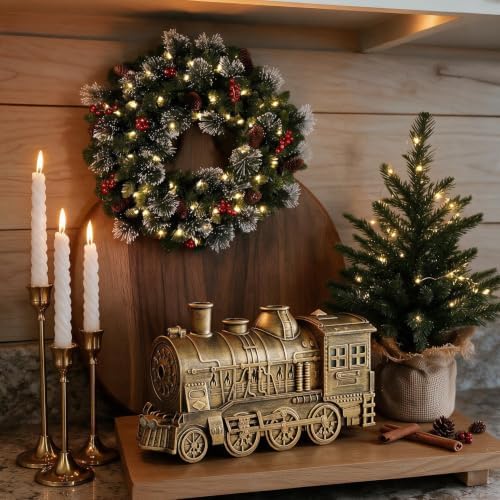 Diffuserlove Essential Oil Diffuser 300ML Train Cool Mist Humidifier Quiet Aromatherapy Diffuser with Night Light for Bedroom Desk