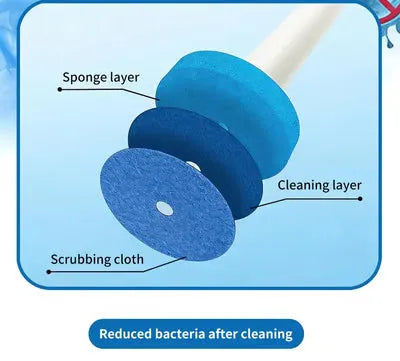 🚽💦Hands-Free Cleaning Gadget🧽Disposable toilet cleaning tool