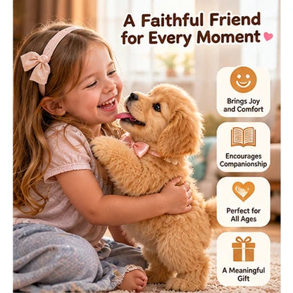 🎄49% OFF🐕🐾 Golden Buddy™ Realistic Robot Golden Retriever Puppy
