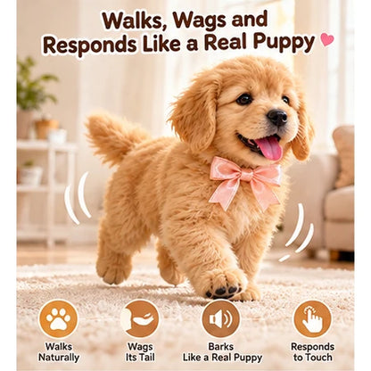 🎄49% OFF🐕🐾 Golden Buddy™ Realistic Robot Golden Retriever Puppy