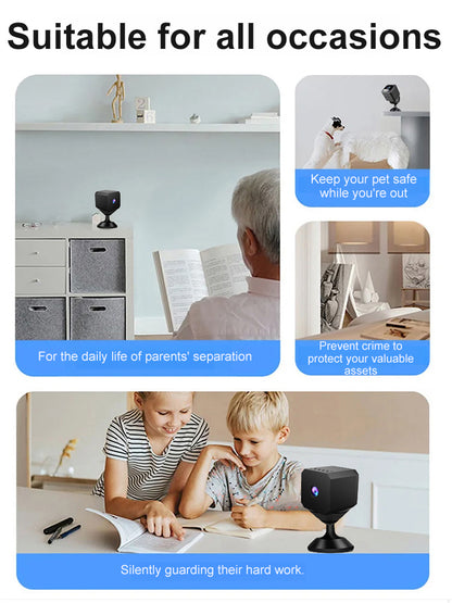 👀 Ultra-Secret HD Camera ❌No Wiring Needed ❌No Drilling Required ✅Can Be Placed Anywhere, Both Indoors and Outdoors ✅Strong Magn