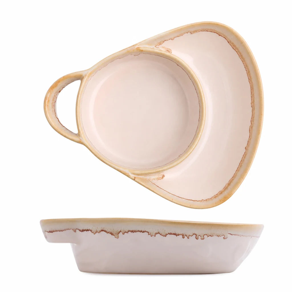 ⏳🔥LIMITED-TIME 50% OFF! ⏰🍲Retro Ceramic Divided Baking Dish – Vintage Style, Dual Compartments & Elegant Dining for Every Occasion ❤️