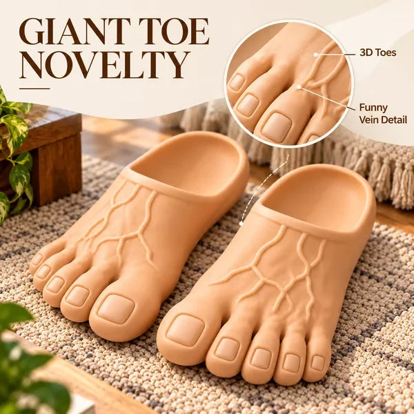 🤘Giant Barefoot Novelty Slides – Turn Heads & Bring Instant Laughs Everywhere You Walk!