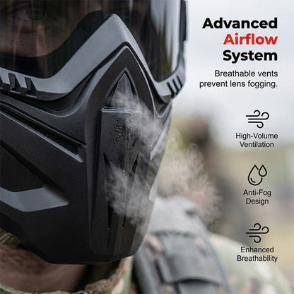 🔥LIMITED-TIME 49% OFF - Detachable Full Face Goggle Mask