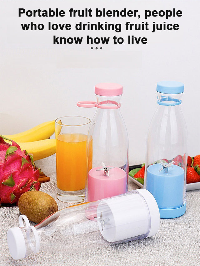 Mini Electric Juicer 🥤 Seedless Smooth 5-Second Fast Juicing