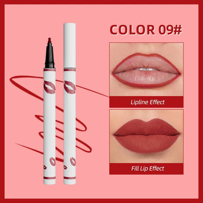 🔥✨اشتري واحد واحصل على الثاني مجانًا💄 محدد شفاه سائل يدوم طويلًا 
