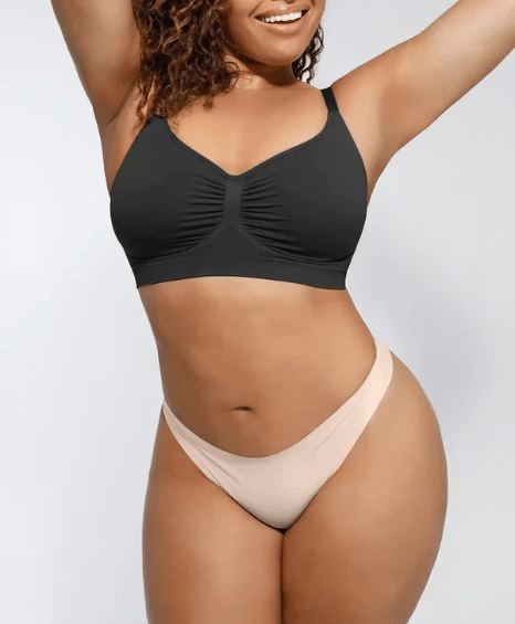 🏆Flash Sale💥Women's Full Coverage Non-Padded Wireless Sculpt Bra