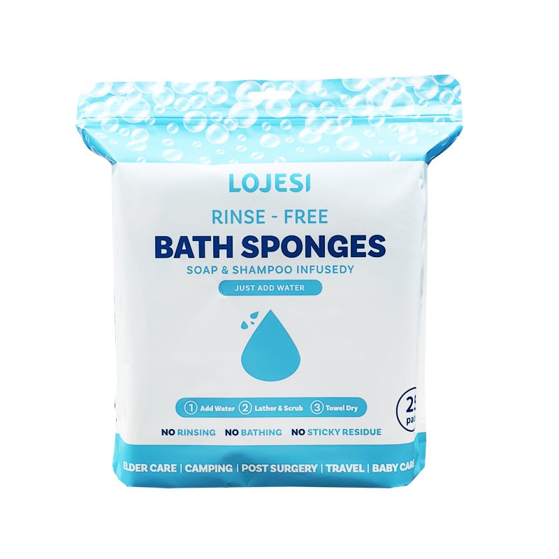 ✨Disposable Rinse Free Bathing Wipes - 25 PCS/Pack