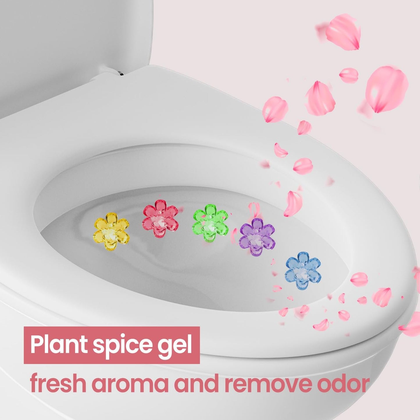 🔥Hot Sale🚽108 Flowers Toilet Cleaner Gel Stamp-9 Fragrances