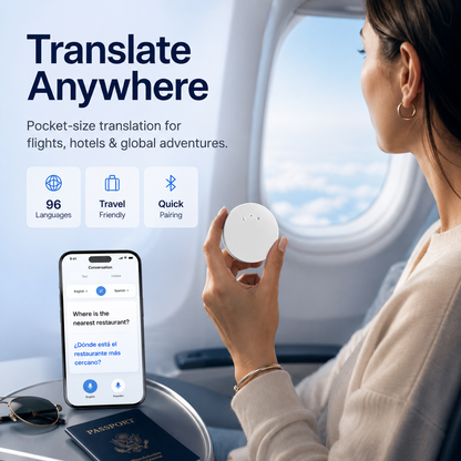 🔥 50% OFF – Limited Time Offer🔥AI Pocket Translator – Real-Time Two-Way Voice Translation in 165+ Languages