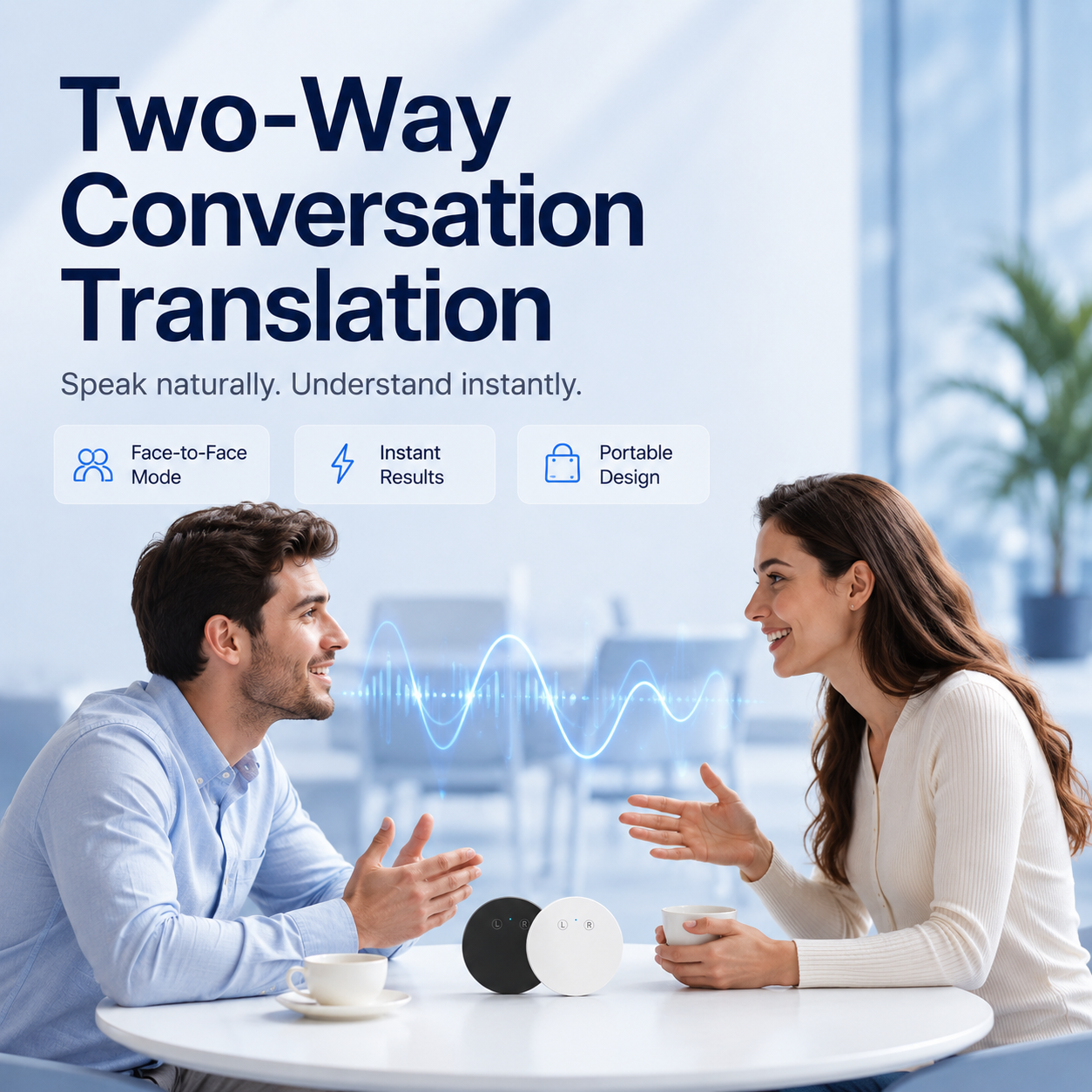 🔥 50% OFF – Limited Time Offer🔥AI Pocket Translator – Real-Time Two-Way Voice Translation in 165+ Languages