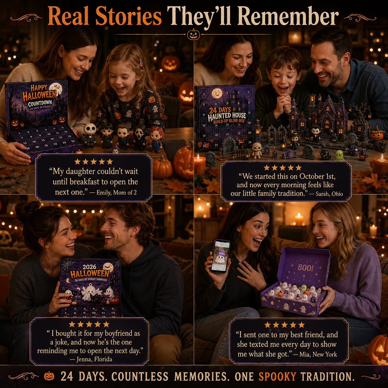 🔥Limited 50% OFF👻Spooky Countdown™ 🕯️|🎃 24 Days of Halloween Surprises👻One Surprise a Day.🔥 Endless Halloween Fun.🌟