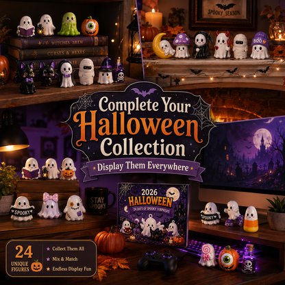 🔥Limited 50% OFF👻Spooky Countdown™ 🕯️|🎃 24 Days of Halloween Surprises👻One Surprise a Day.🔥 Endless Halloween Fun.🌟