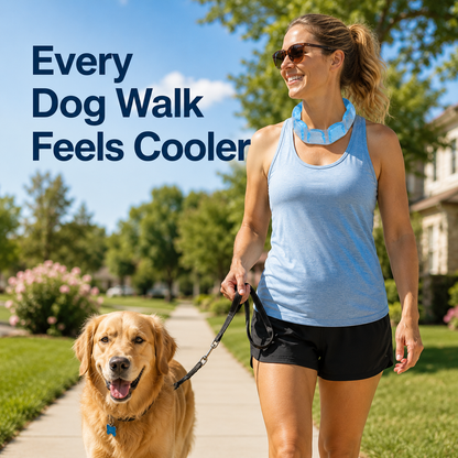 🔥 Limited 50% OFF Today!🌊Cooling Neck Ring💦Stay Cool Anywhere 🌟—✨ No Batteries. 🌈No Charging. No Noise.
