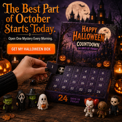🔥Limited 50% OFF👻Spooky Countdown™ 🕯️|🎃 24 Days of Halloween Surprises👻One Surprise a Day.🔥 Endless Halloween Fun.🌟