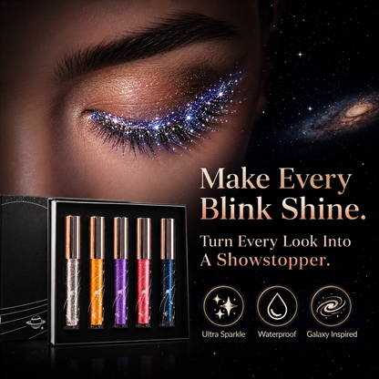 🔥Last Day 50% OFF🌈Sparkling 5-Color Glitter Mascara Gift Set🌈✨Mascara✨