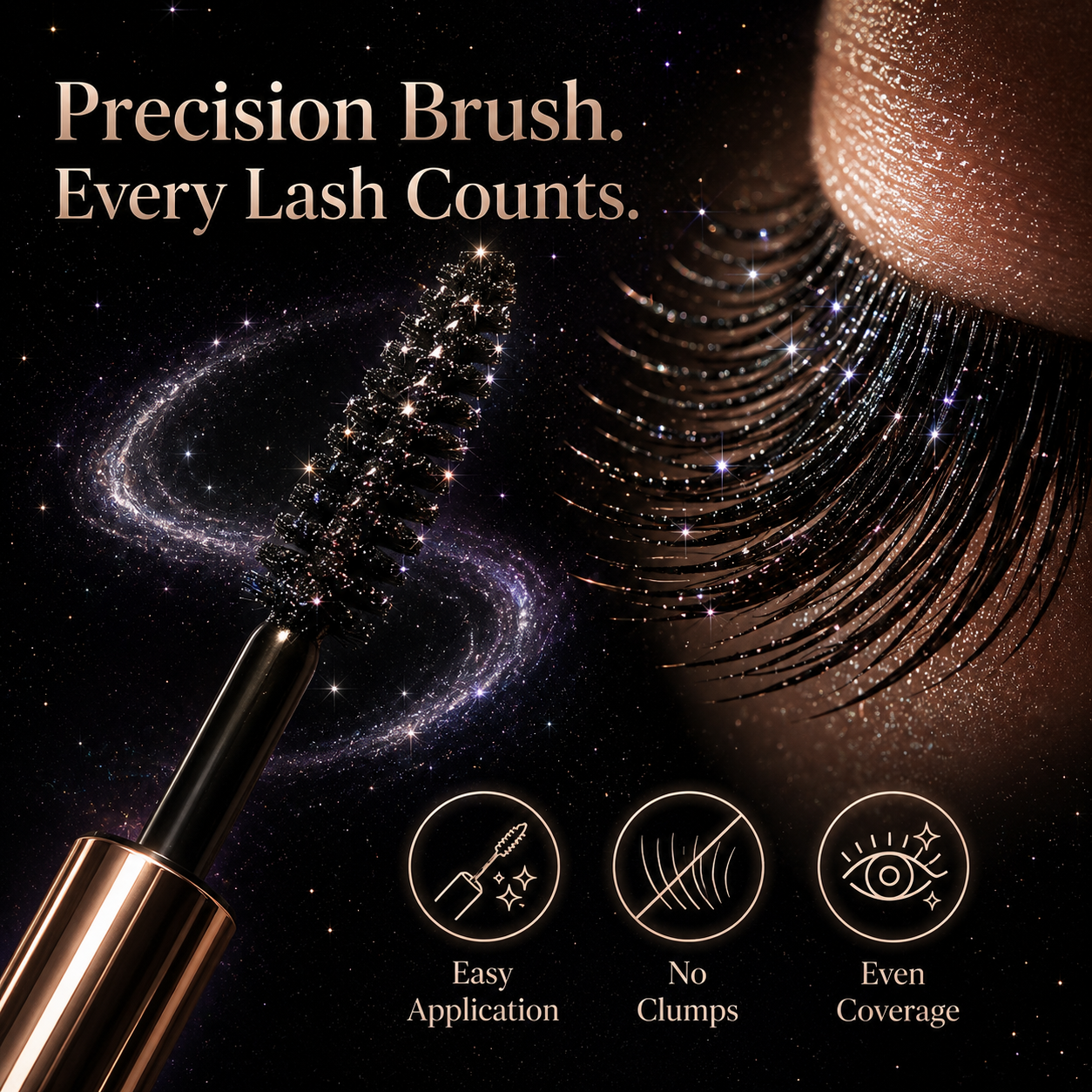 🔥Last Day 50% OFF🌈Sparkling 5-Color Glitter Mascara Gift Set🌈✨Mascara✨