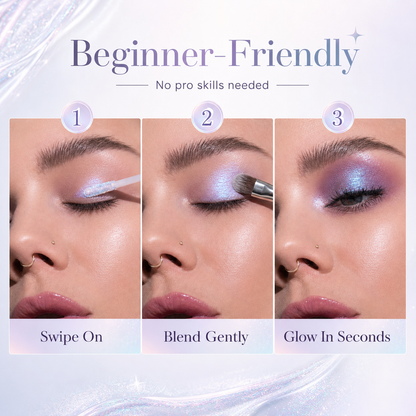 🔥Last Day 50% OFF🌈Multi-Chrome Liquid Glitter Eyeshadow ⭐Eyeshadow🌊Fangshui✨Multi-Chrome🔥