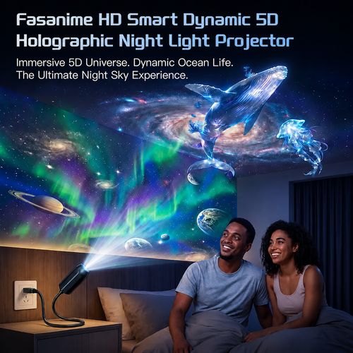 5D Galaxy Ocean Projector for Bedroom