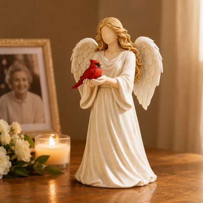 🐦🪽Statue The Redbird And The Angel