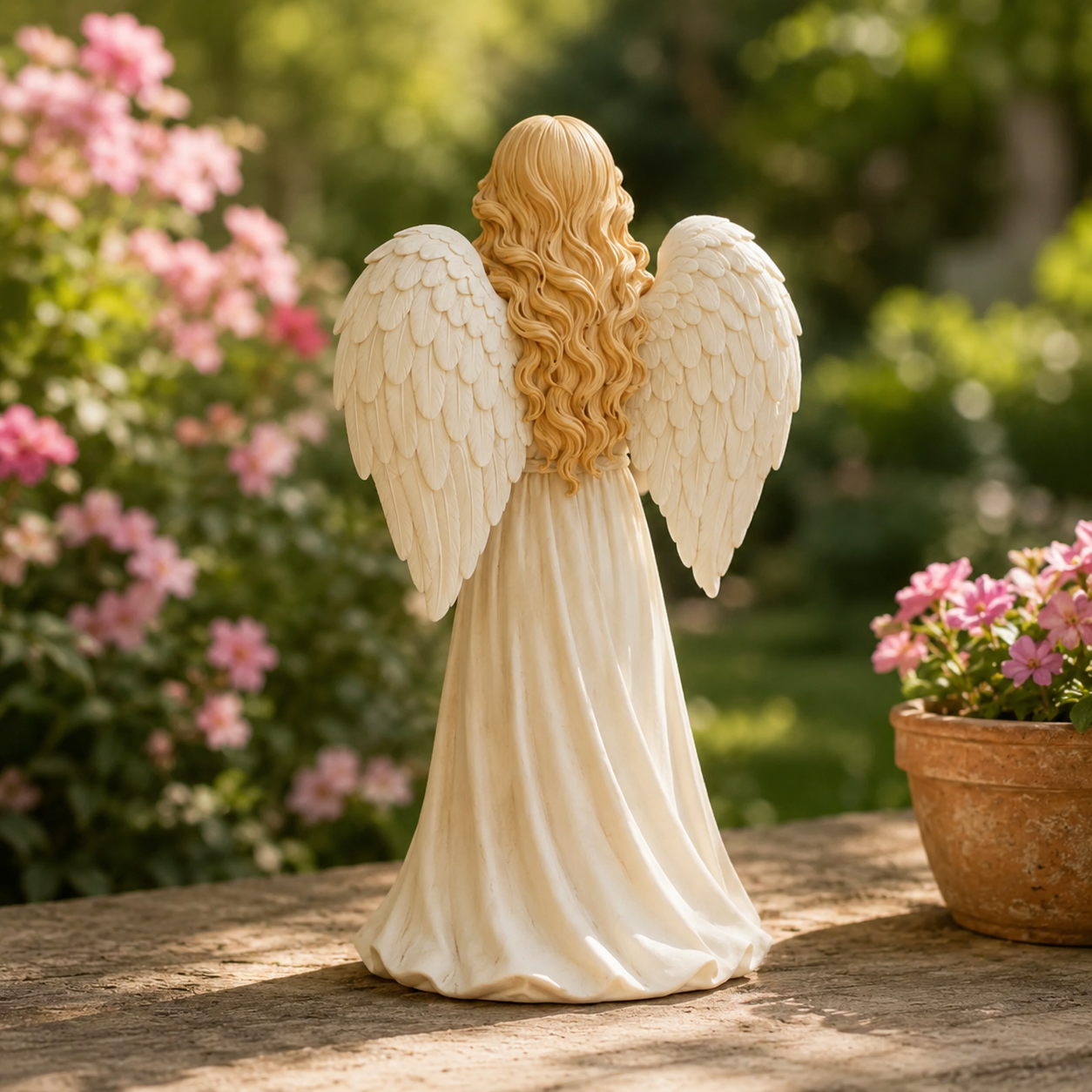 🐦🪽Statue The Redbird And The Angel