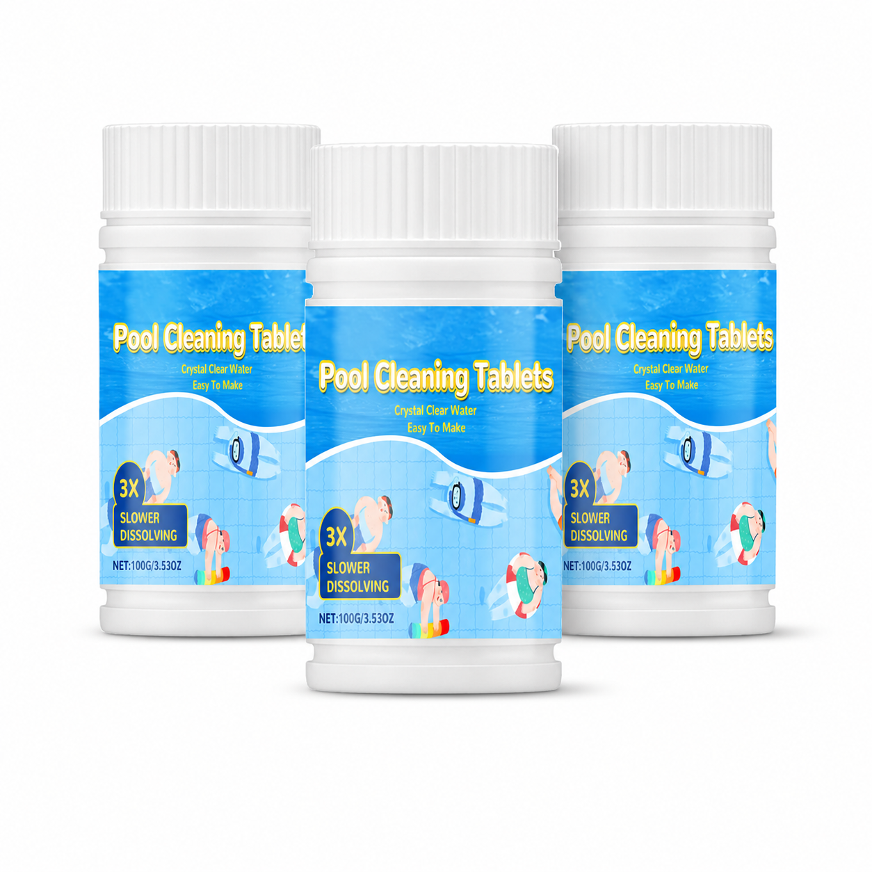💦Crystal Clear Pool Cleaner🔥 Long-Lasting Cleaning Tablets