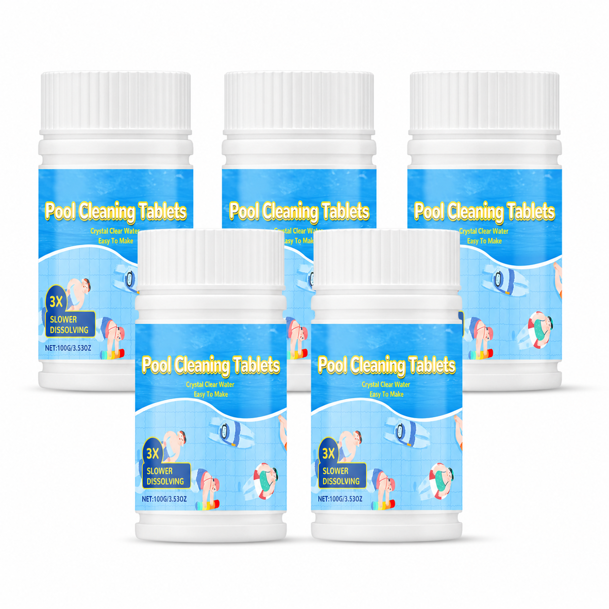 💦Crystal Clear Pool Cleaner🔥 Long-Lasting Cleaning Tablets