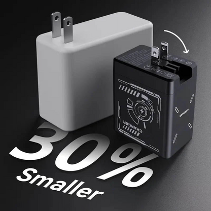 🎁（O Estoque limitado!⚡ Carregador rápido 2 em 1 universal ）🎉 45W Retractable Fast Charger Cube
