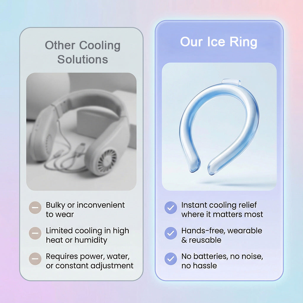 ❄️Ice Ring - Wearable Neck Cooling Tube