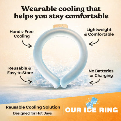 ❄️Ice Ring - Wearable Neck Cooling Tube