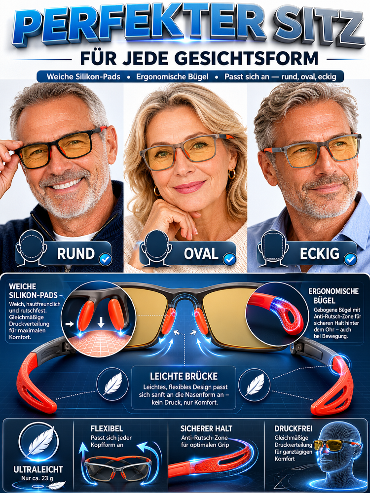 Smart Photochromic Multifocus Glasses – For Reading, Driving & Outdoor Use For news