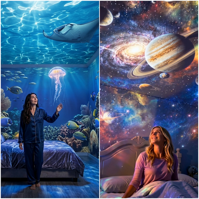 🔥🏆Flash Sale 🌌✨Beyond Reality: Transform Your Sanctuary with the 5D Galaxy Ocean Projecto