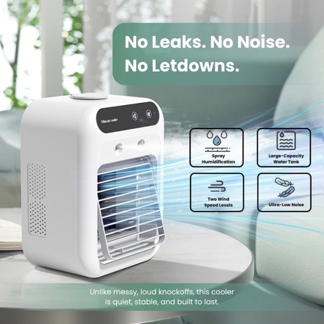 Mini Portable 3-in-1 Quiet Fan Air Conditioner