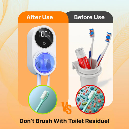 🌟Hot Sale 🌟UV Toothbrush Sterilizer& Holder