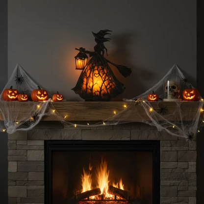 🧙🏻‍♀️Dark Night Witch Lamp🖤Light up the mysterious atmosphere👻