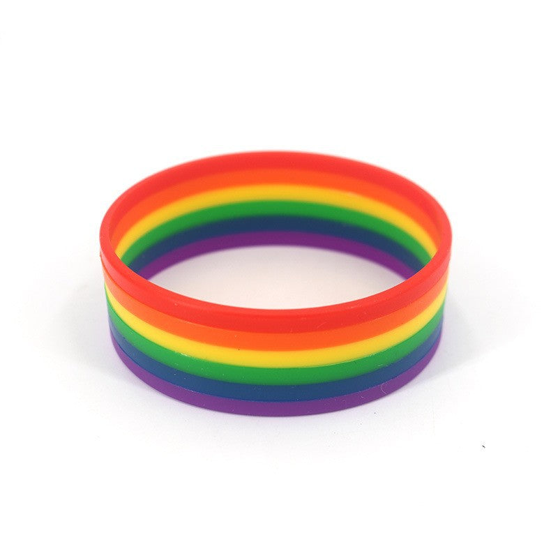 Rainbow Pride Silicone Wristbands Set – 🎁Buy 1 Get 1 Free