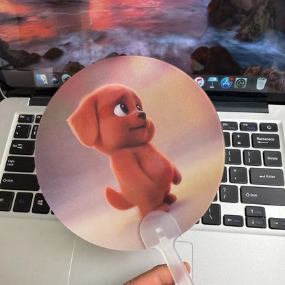 🔥Hot Sale - 🐶🖕Red Dog Flip Attitude Fan