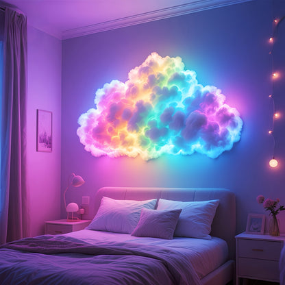 ⏳Limited-time 49% off⏰DIY USB-Powered Thundercloud LED Light Decor🌈☁️