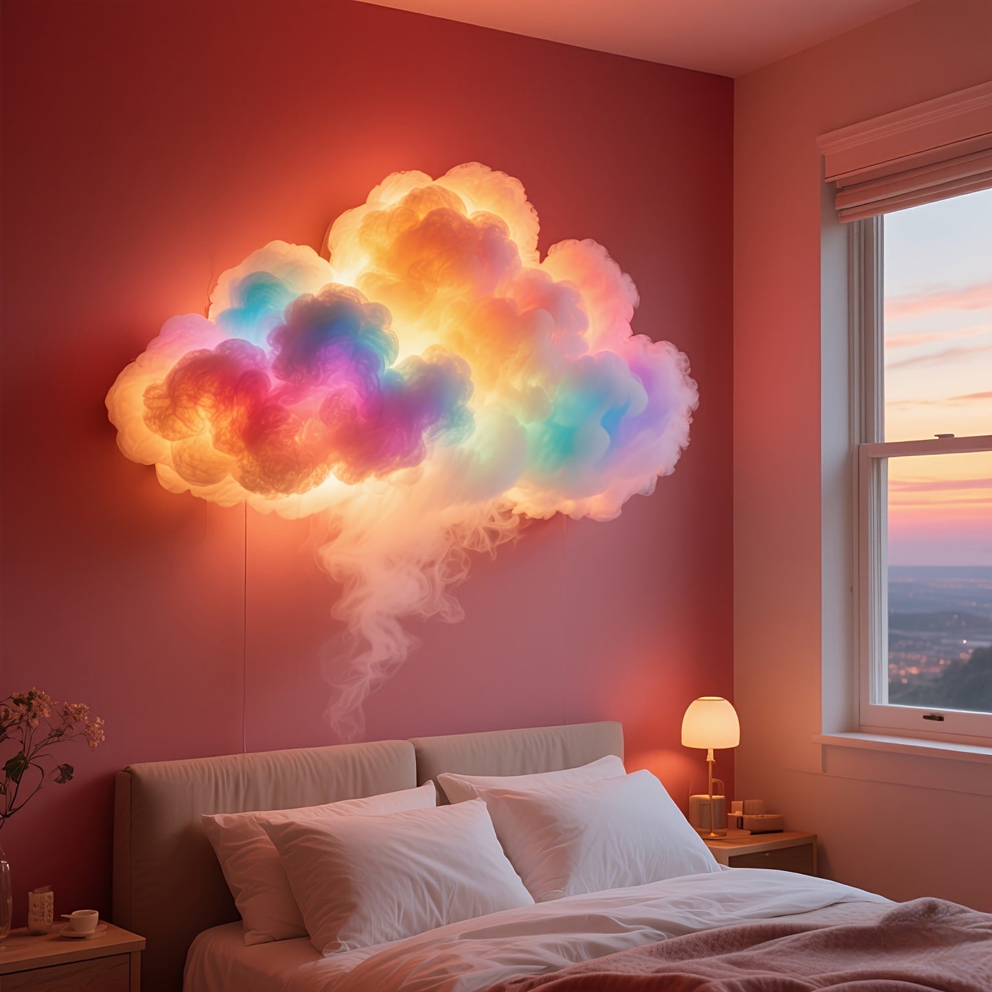 ⏳Limited-time 49% off⏰DIY USB-Powered Thundercloud LED Light Decor🌈☁️