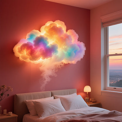 ⏳Limited-time 49% off⏰DIY USB-Powered Thundercloud LED Light Decor🌈☁️