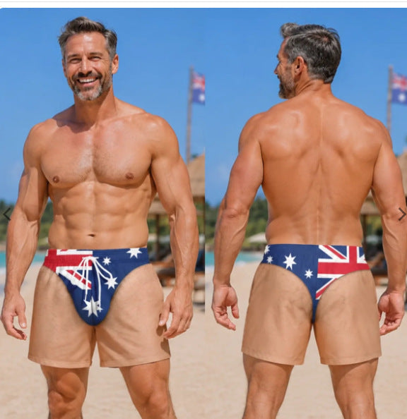 😂 Novelty Prank Swim Trunks – The Ultimate Double-Take Beach & Pool Shorts