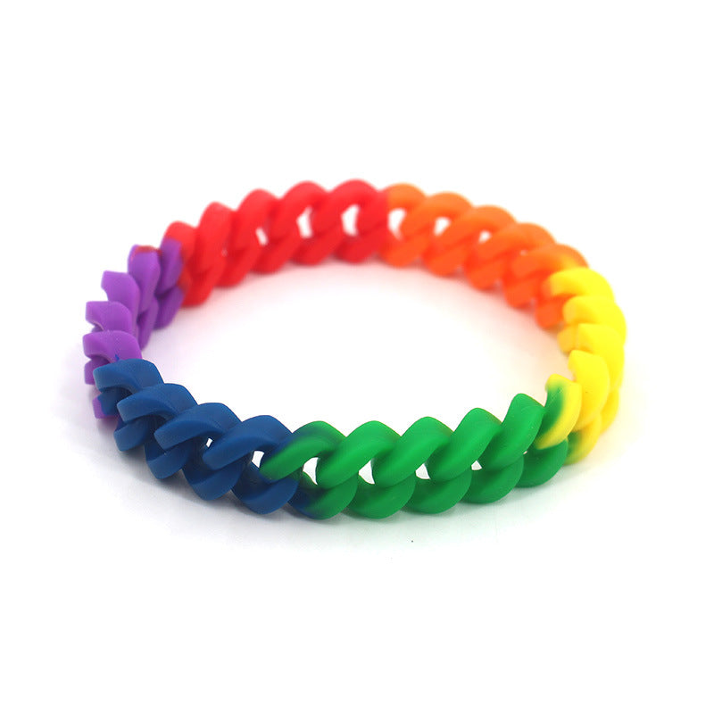 Rainbow Pride Silicone Wristbands Set – 🎁Buy 1 Get 1 Free