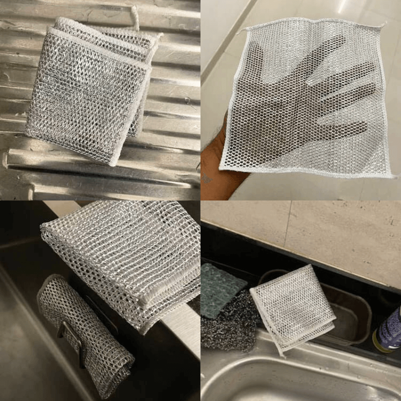 🎁 Buy More, Save More ✨ A magical dishcloth that won't scratch your kitchen | Over 5000 satisfied families recommend it
