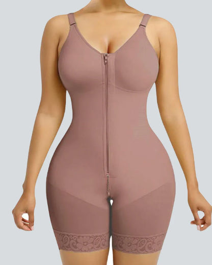 🔥Tummy Control Butt Lifter Shaper with Zipper Crotch Fajas Colombianas