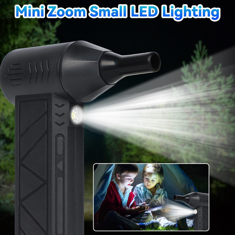 ❄️ Meet The Winter Pro — The LED Turbo Blower That Clears Snow in Seconds.