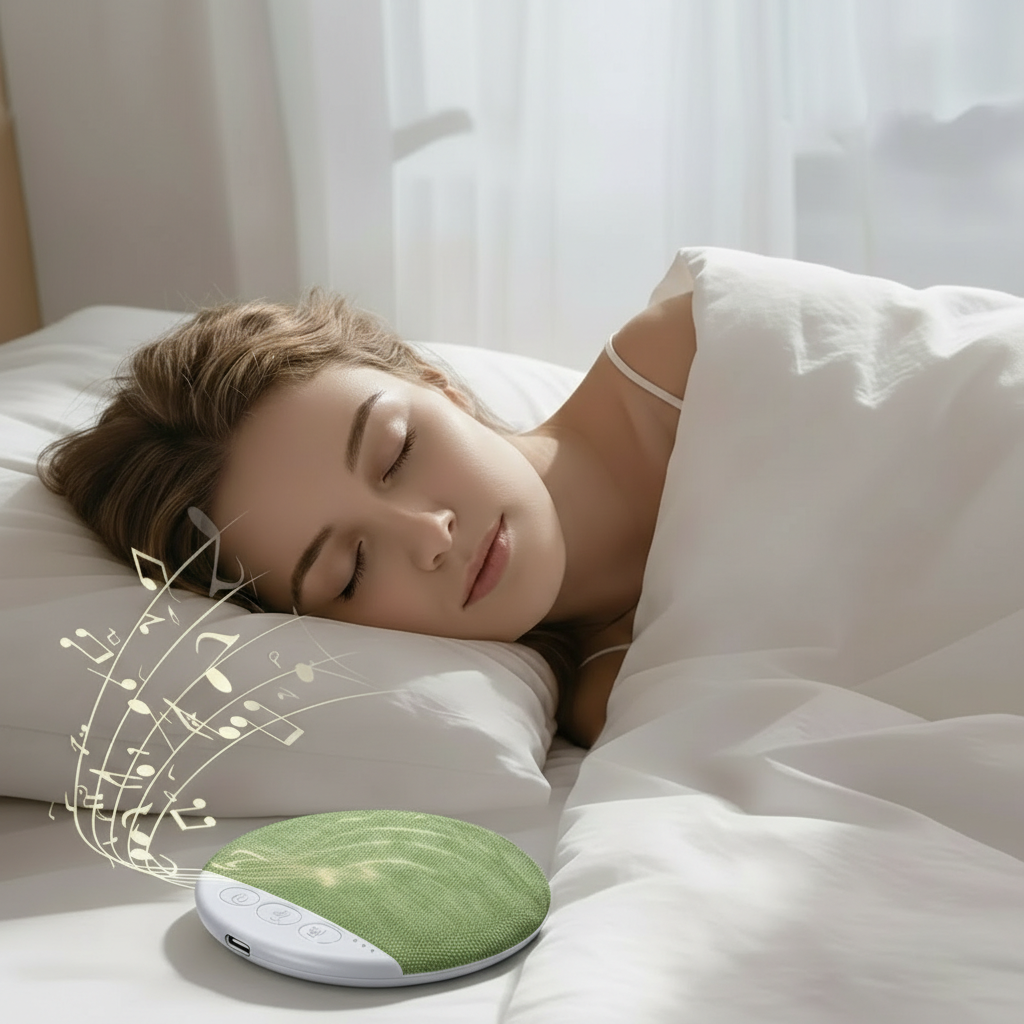 🌌 Relax & Recharge – Wireless Pillow Speaker with Sleep Timer