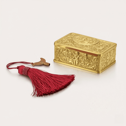🦜✨Handcrafted 3D Embossed Bird Vintage Music Box – Timeless Charm