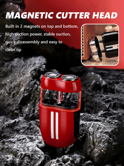 🧔🏻‍♂️Hard Stubble Removing Shaver🪒, ultra-fast skin cleansing in 30 seconds❤️‍🔥, 60-day battery life on a single charge⚡️